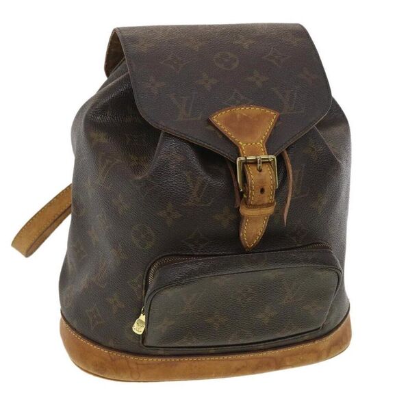 LOUIS VUITTON Monogram Montsouris MM Backpack - Picture 1 of 15